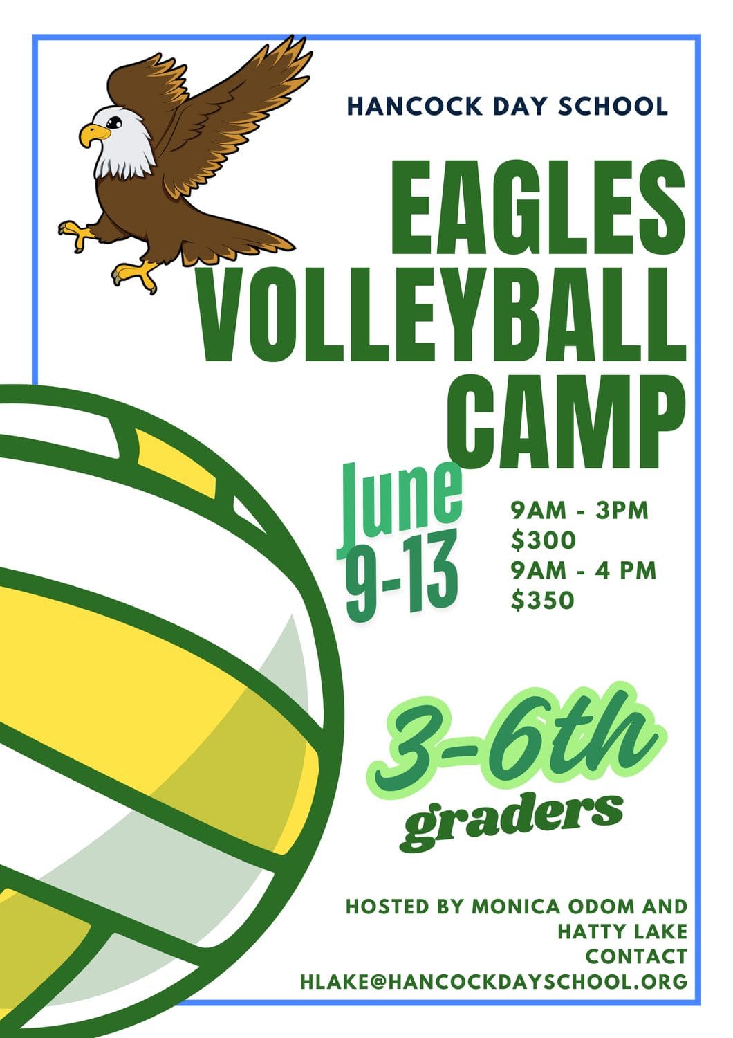 HDS Volleyball Camp 2025