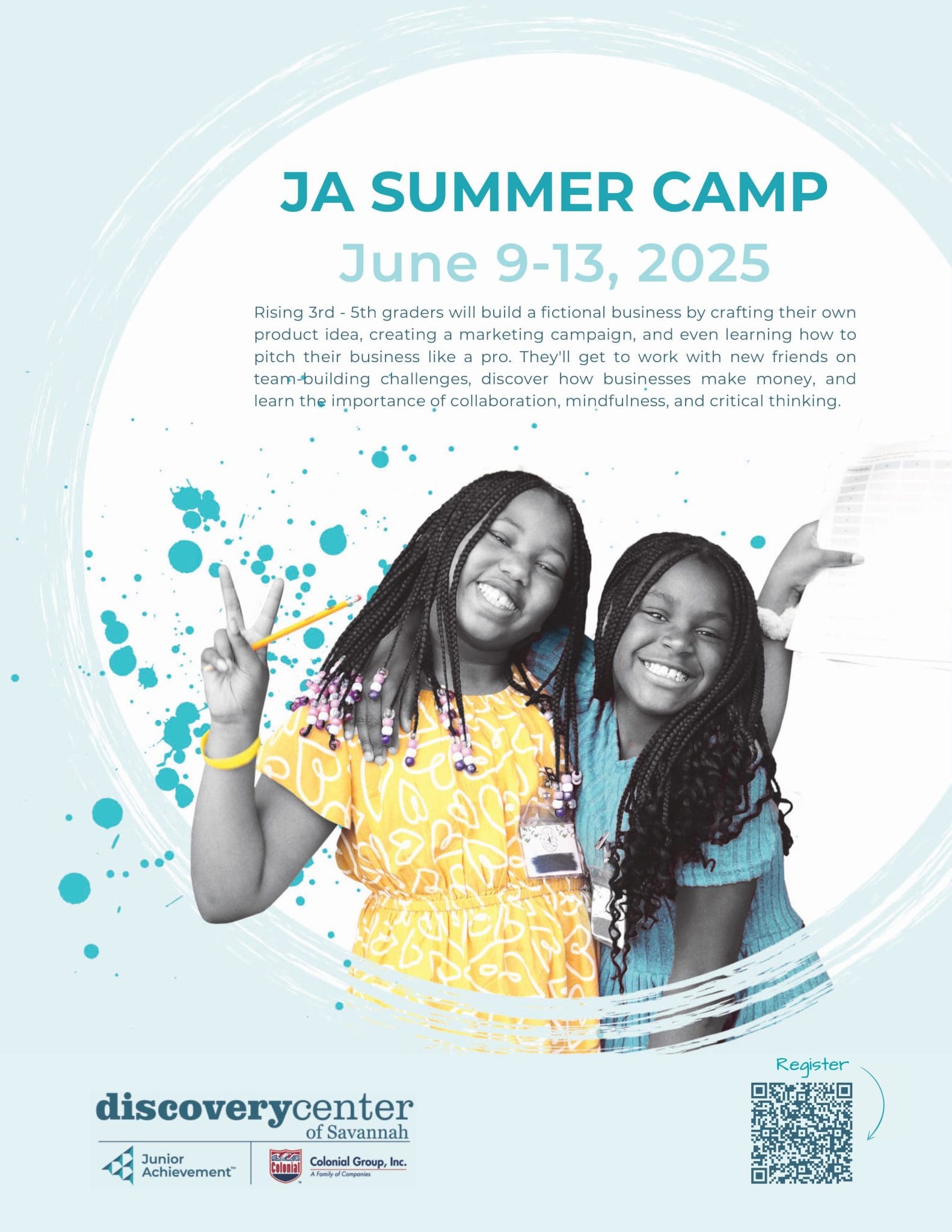 Savannah Summer Camp Flyer FY25